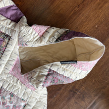 Load image into Gallery viewer, The Lilac Curtain Quilt Hoody | Re-Work