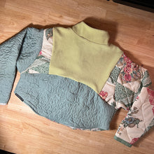 Load image into Gallery viewer, Human Being Flowerama Quarter Zip | Re-Work