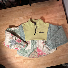Load image into Gallery viewer, Human Being Flowerama Quarter Zip | Re-Work