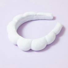 Load image into Gallery viewer, Spa Terry Scalloped Headband