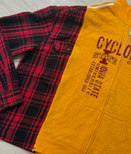 Load image into Gallery viewer, Iowa State Flannel Zip | Rework