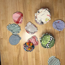 Load image into Gallery viewer, Mini "Bread Bonnet" Mason Jar Cover | 3" - 4.25"