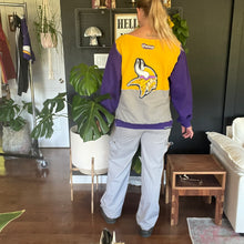 Load image into Gallery viewer, Vikings Football Crewneck | Rework