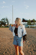 Load image into Gallery viewer, 50 Yard Line Iowa Crop Zip | Re-Work