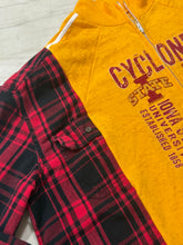 Load image into Gallery viewer, Iowa State Flannel Zip | Rework