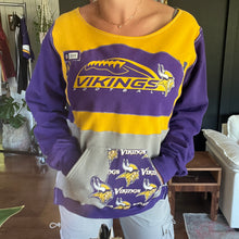 Load image into Gallery viewer, Vikings Football Crewneck | Rework