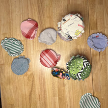 Load image into Gallery viewer, Mini "Bread Bonnet" Mason Jar Cover | 3" - 4.25"