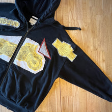 Load image into Gallery viewer, Harley Davidson Deadwood Vintage Sign "No Rules No Regrets" | Re-Work