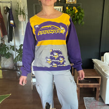 Load image into Gallery viewer, Vikings Football Crewneck | Rework
