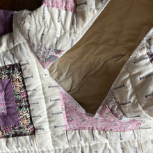 Load image into Gallery viewer, The Lilac Curtain Quilt Hoody | Re-Work