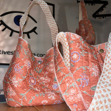 Load image into Gallery viewer, Quilted Bucket Bag | Re-Work