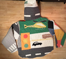 Load image into Gallery viewer, Frequent Flyer Quilt Hoody | Re-Work