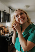 Load image into Gallery viewer, Button Down V-Neck