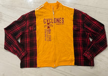 Load image into Gallery viewer, Iowa State Flannel Zip | Rework
