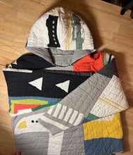 Load image into Gallery viewer, Frequent Flyer Quilt Hoody | Re-Work
