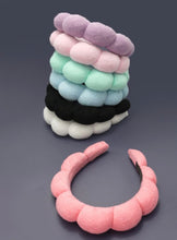 Load image into Gallery viewer, Spa Terry Scalloped Headband
