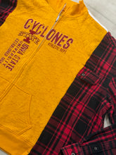 Load image into Gallery viewer, Iowa State Flannel Zip | Rework
