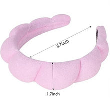 Load image into Gallery viewer, Spa Terry Scalloped Headband
