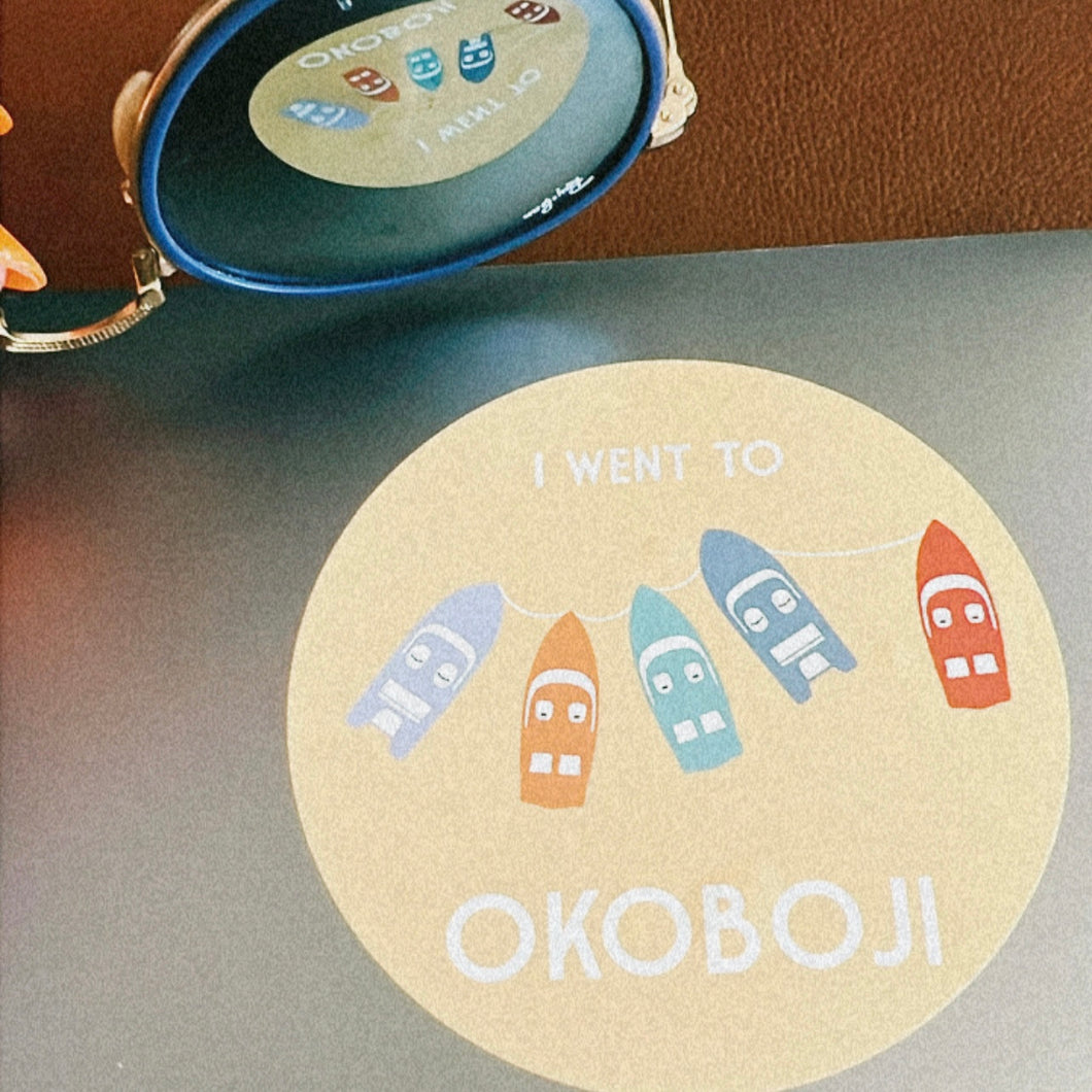 Sticker - I went to Okoboji