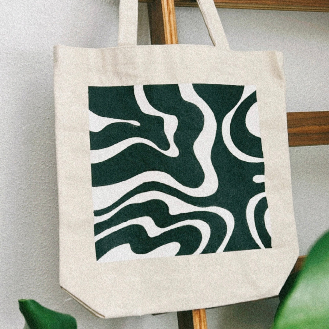 Wave Effect Tote